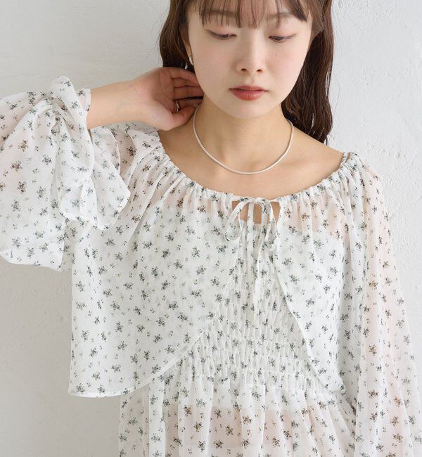  「シアーフラワーキャミボレロSET」|シャツ・ブラウス|