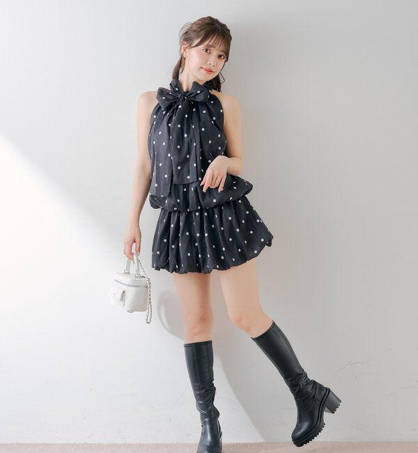  「アメスリバルーンミニワンピース」|ワンピース|
