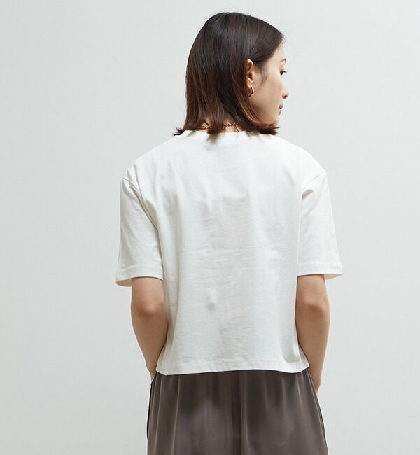 Soffitto「《定番》製品染コンパクトTシャツ」|Tシャツ・カットソー|