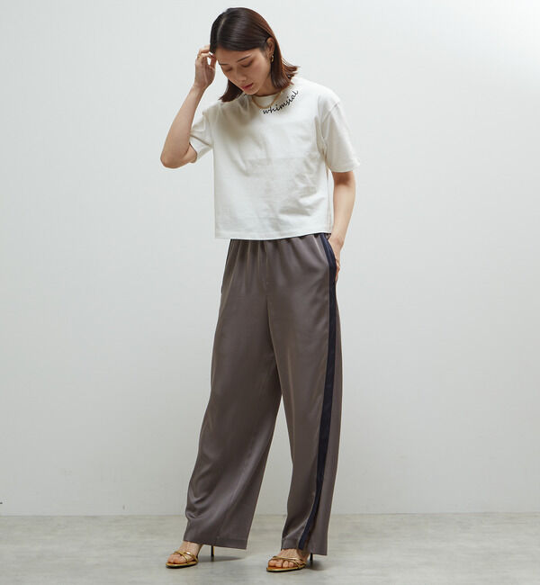 Soffitto「《定番》製品染コンパクトTシャツ」|Tシャツ・カットソー|