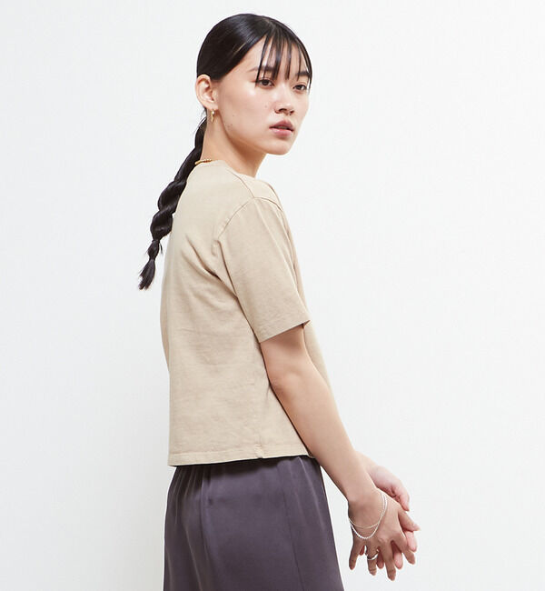 Soffitto「《定番》製品染コンパクトTシャツ」|Tシャツ・カットソー|