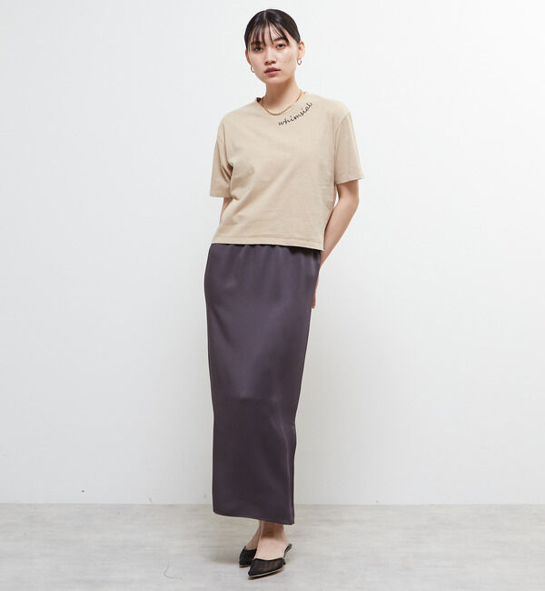 Soffitto「《定番》製品染コンパクトTシャツ」|Tシャツ・カットソー|