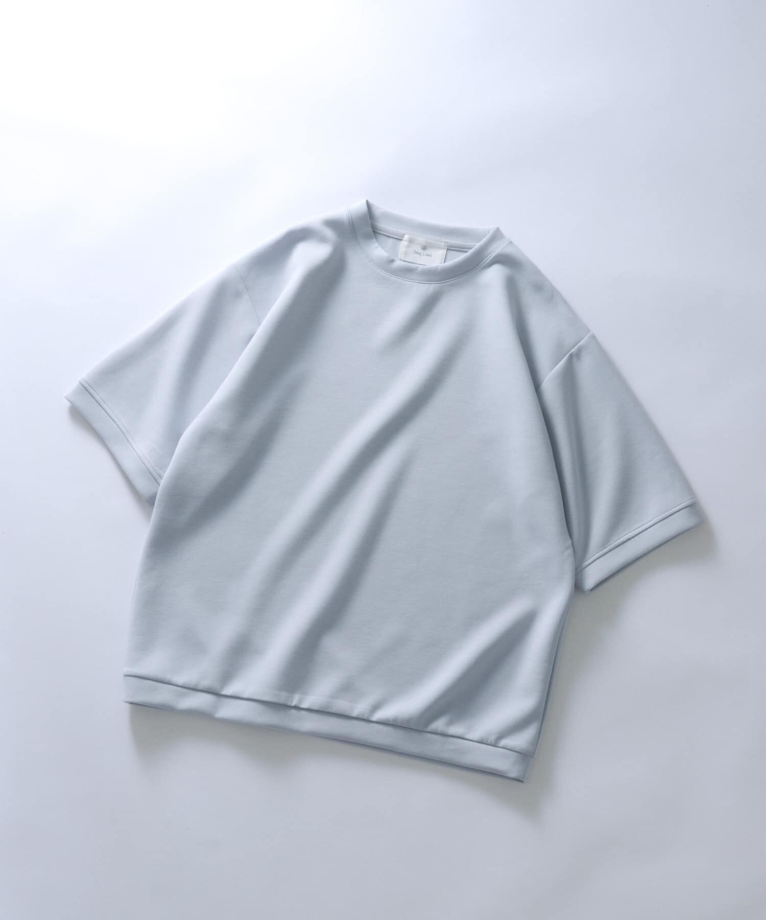 Sonny Label 「シルキーダンボールニットTシャツ」|Tシャツ・カットソー|グレー系その他