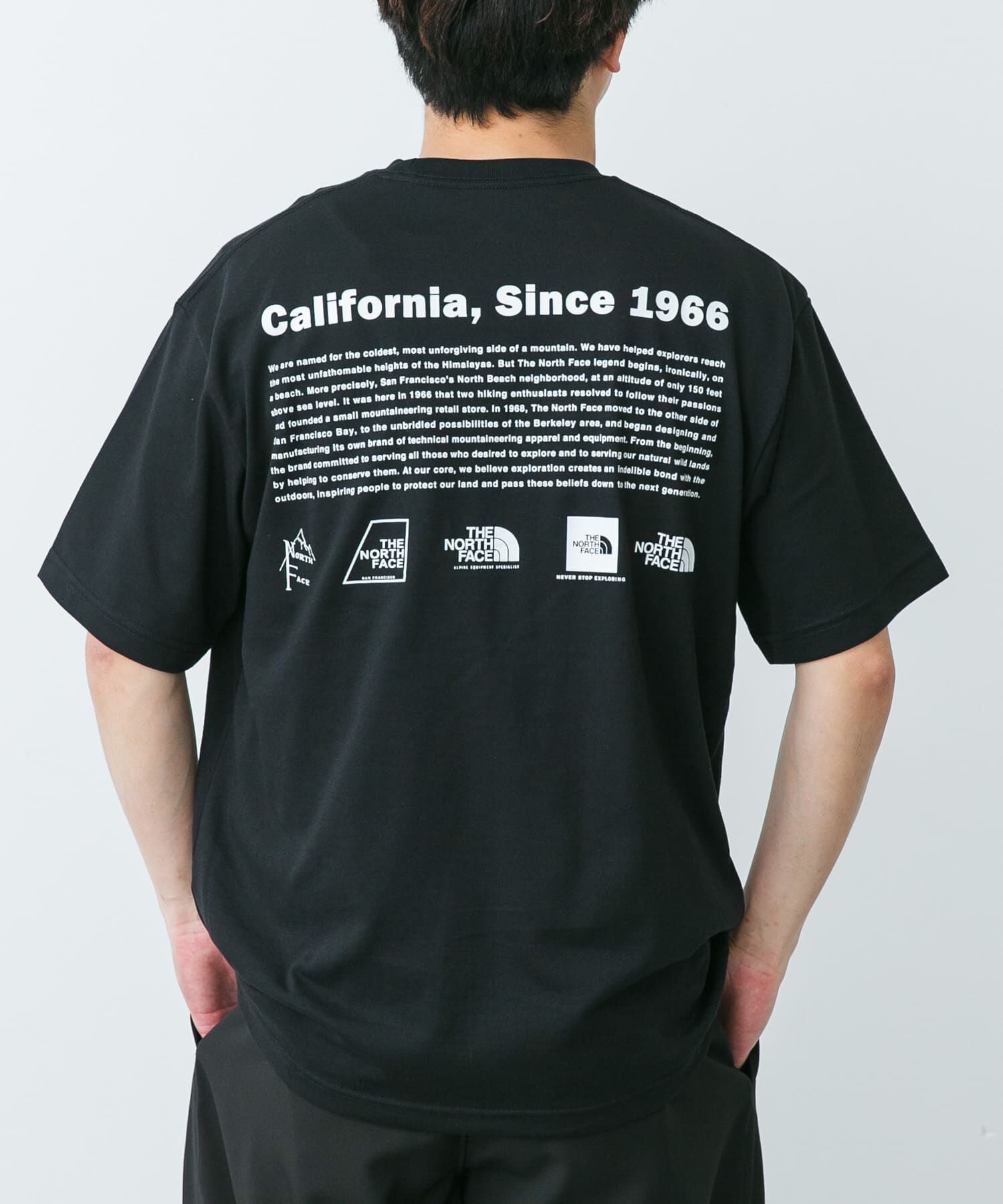 URBAN RESEARCH DOORS「THE NORTH FACE　SHORT-SLEEVE HISTORICAL LOGO T-SHIRTS」|Tシャツ・カットソー|ブラック