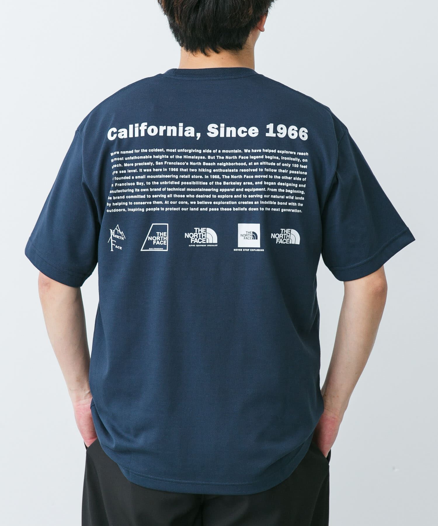 URBAN RESEARCH DOORS「THE NORTH FACE　SHORT-SLEEVE HISTORICAL LOGO T-SHIRTS」|Tシャツ・カットソー|ネイビー