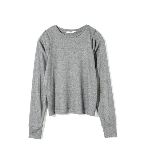 MIDIUMISOLID「MIDIUMISOLID for Ladies レイヤードライクプルオーバー」|Tシャツ・カットソー|