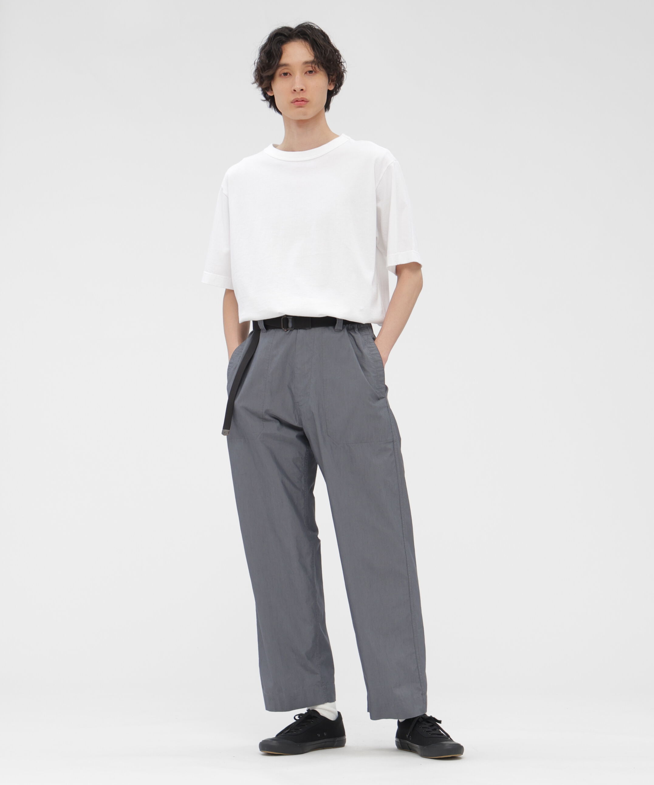 MHL.「RAW SLUB COTTON JERSEY TOP」|Tシャツ・カットソー|