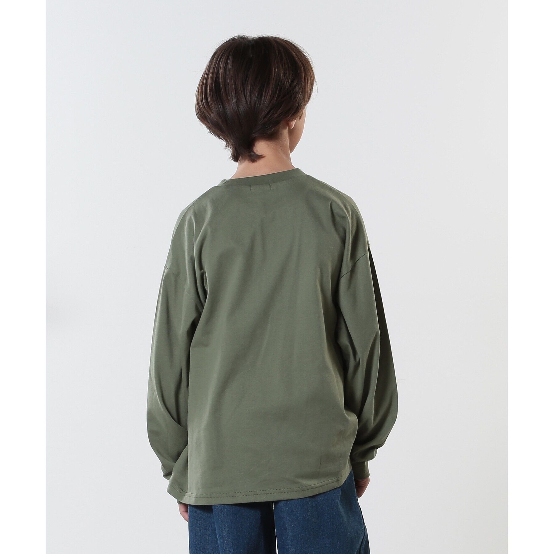SHOO･LA･RUE「【100-150cm/洗える/兄弟リンク可】BOYSプリントアソートロンT」|Tシャツ・カットソー|