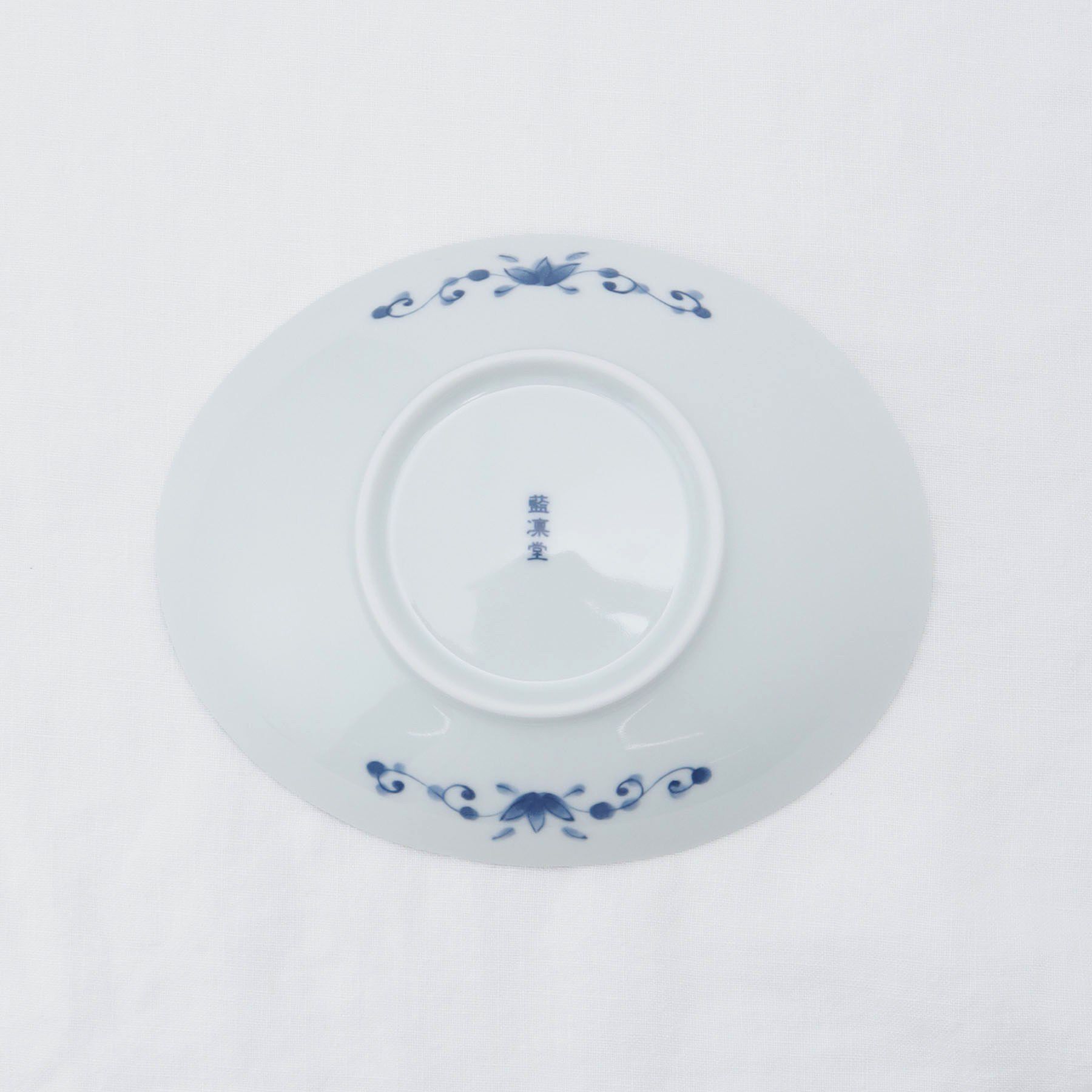 212 KITCHEN STORE「藍凛堂 60楕円深皿 菱紋唐草」|食器・キッチングッズ|