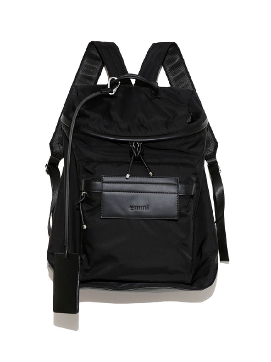 emmi atelier「ｅｃｏ撥水ベーシックバックパック」|リュック|BLK