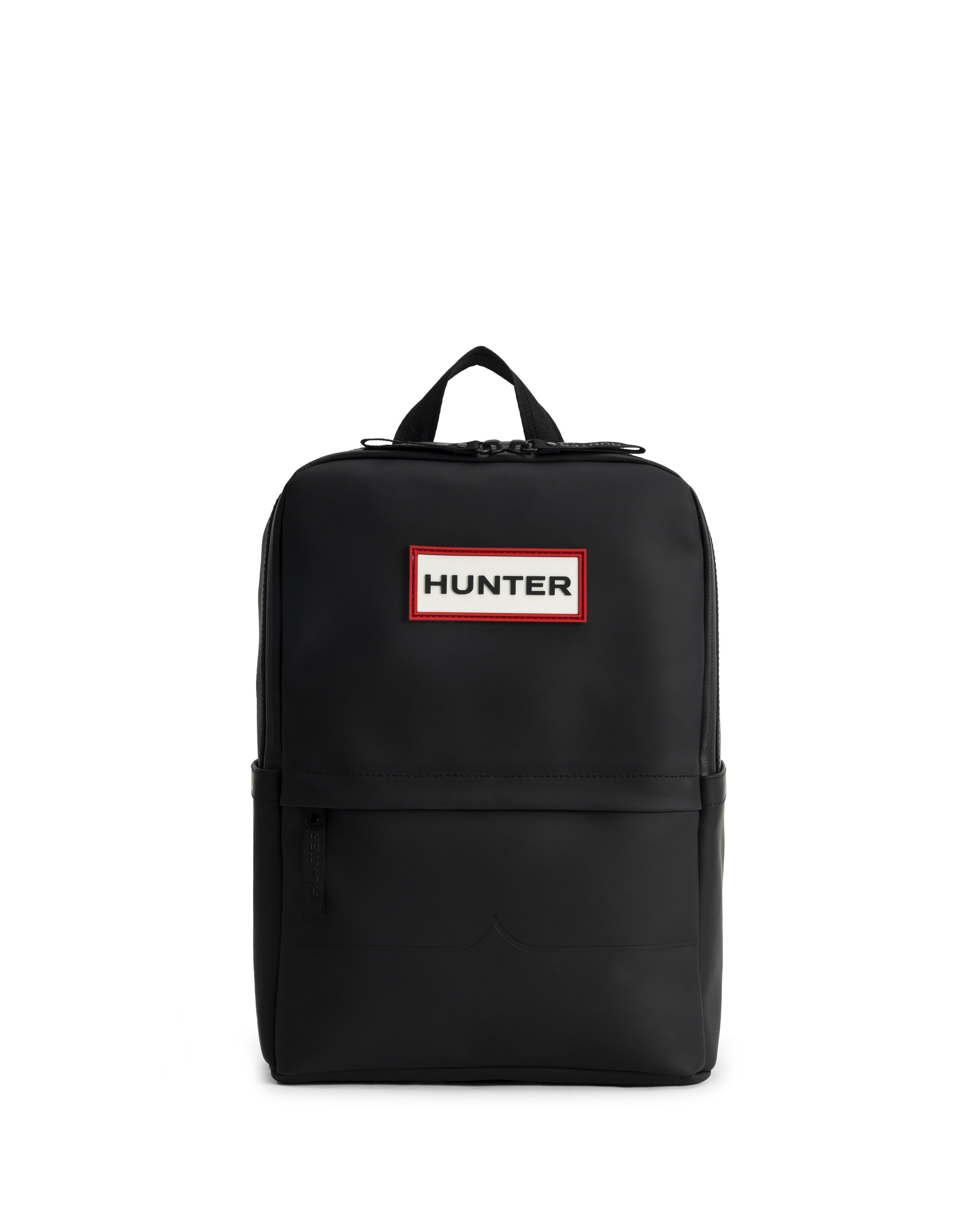 HUNTER「オリジナル ラバライズド バックパック」|リュック|BLK