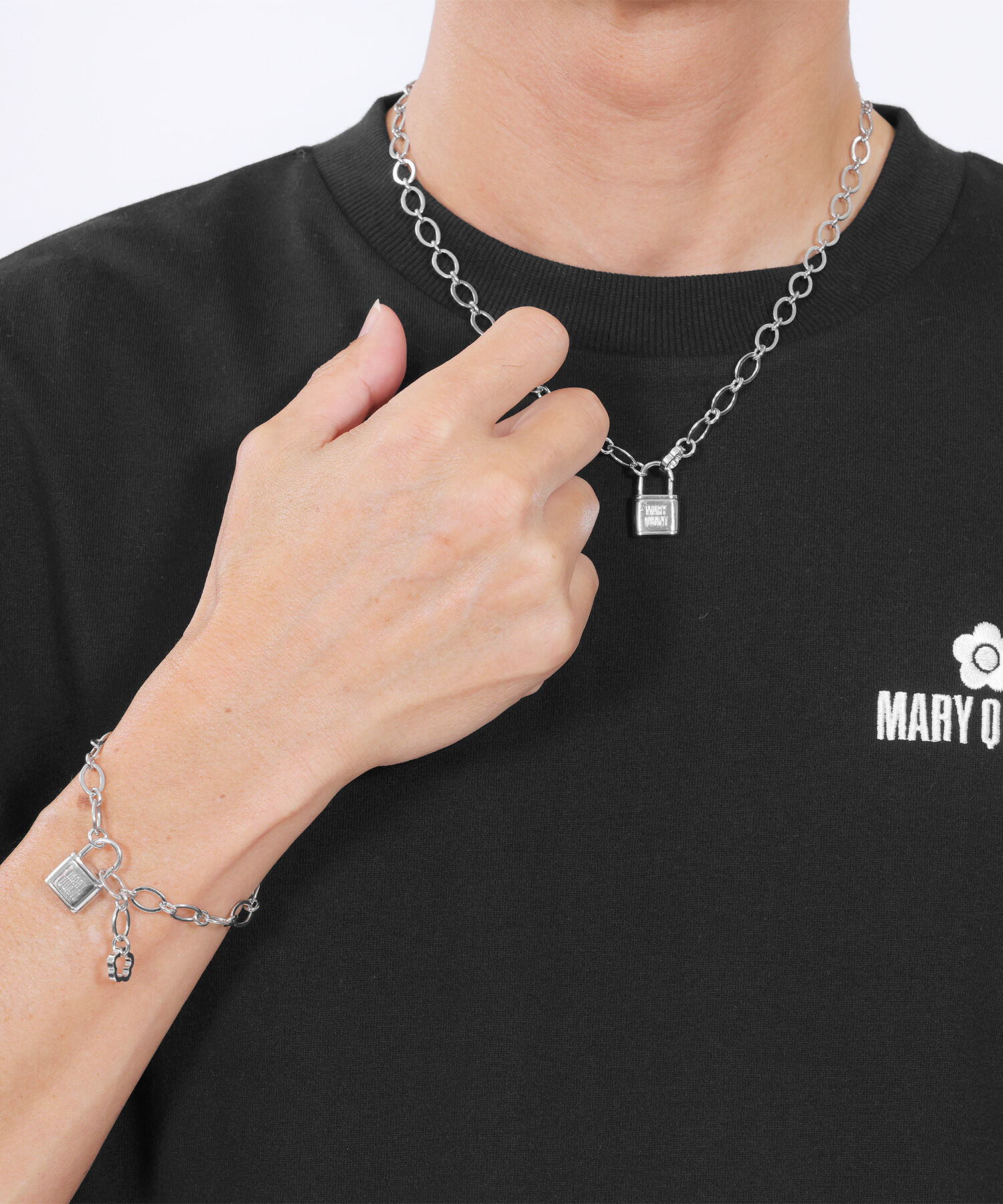 MARY QUANT「パドロック ネックレス」|ネックレス|
