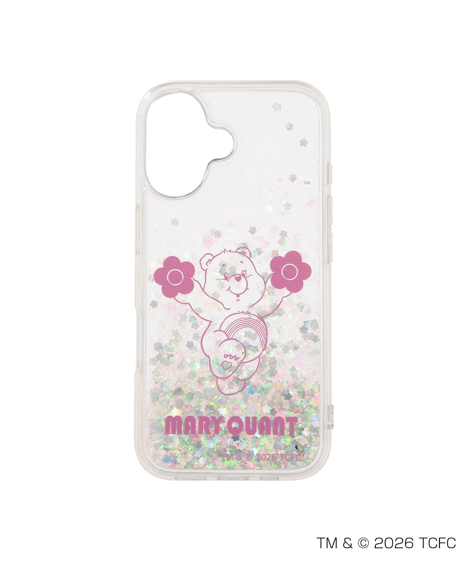 MARY QUANT「Care Bears(TM) モバイルケース for iPhone 17」|モバイルケース|ピンク／Cheer Bear