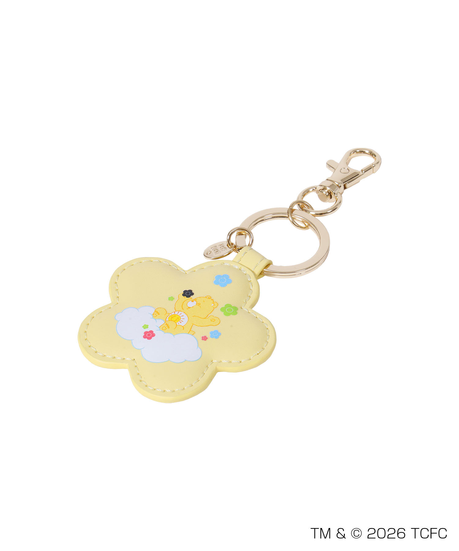MARY QUANT「Care Bears(TM) 合皮 バッグチャーム」|チャーム・キーホルダー|イエロー