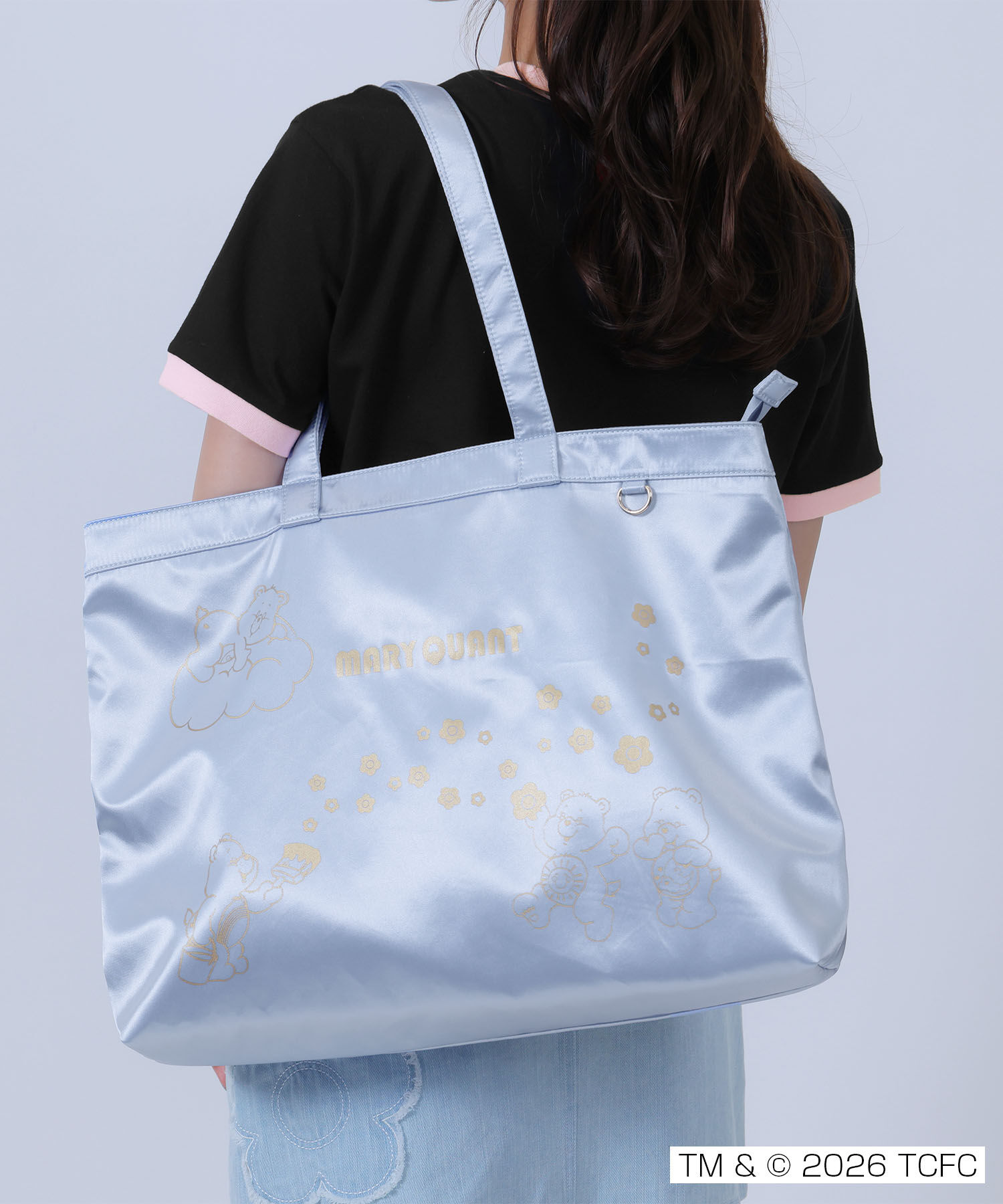 MARY QUANT「Care Bears(TM) ゴールドプリント トート」|トートバッグ|