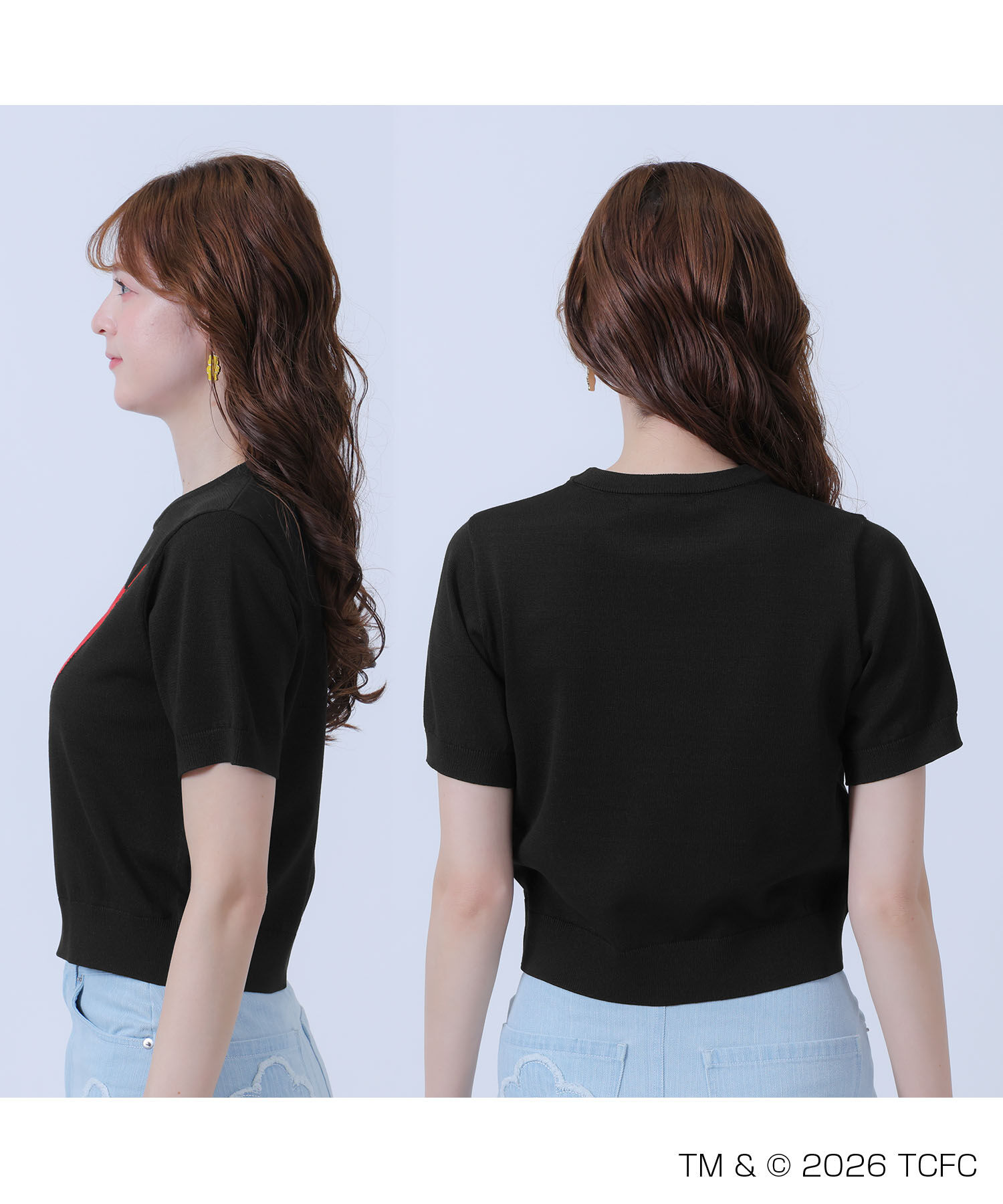MARY QUANT「Care Bears(TM) ニット プルオーバー」|ニット・セーター|