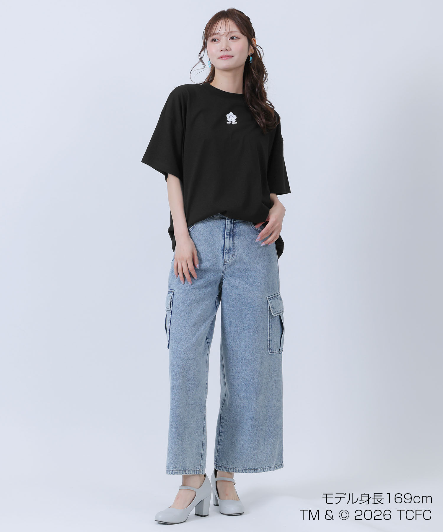 MARY QUANT「Care Bears(TM) ピザビッグ Tシャツ」|Tシャツ・カットソー|