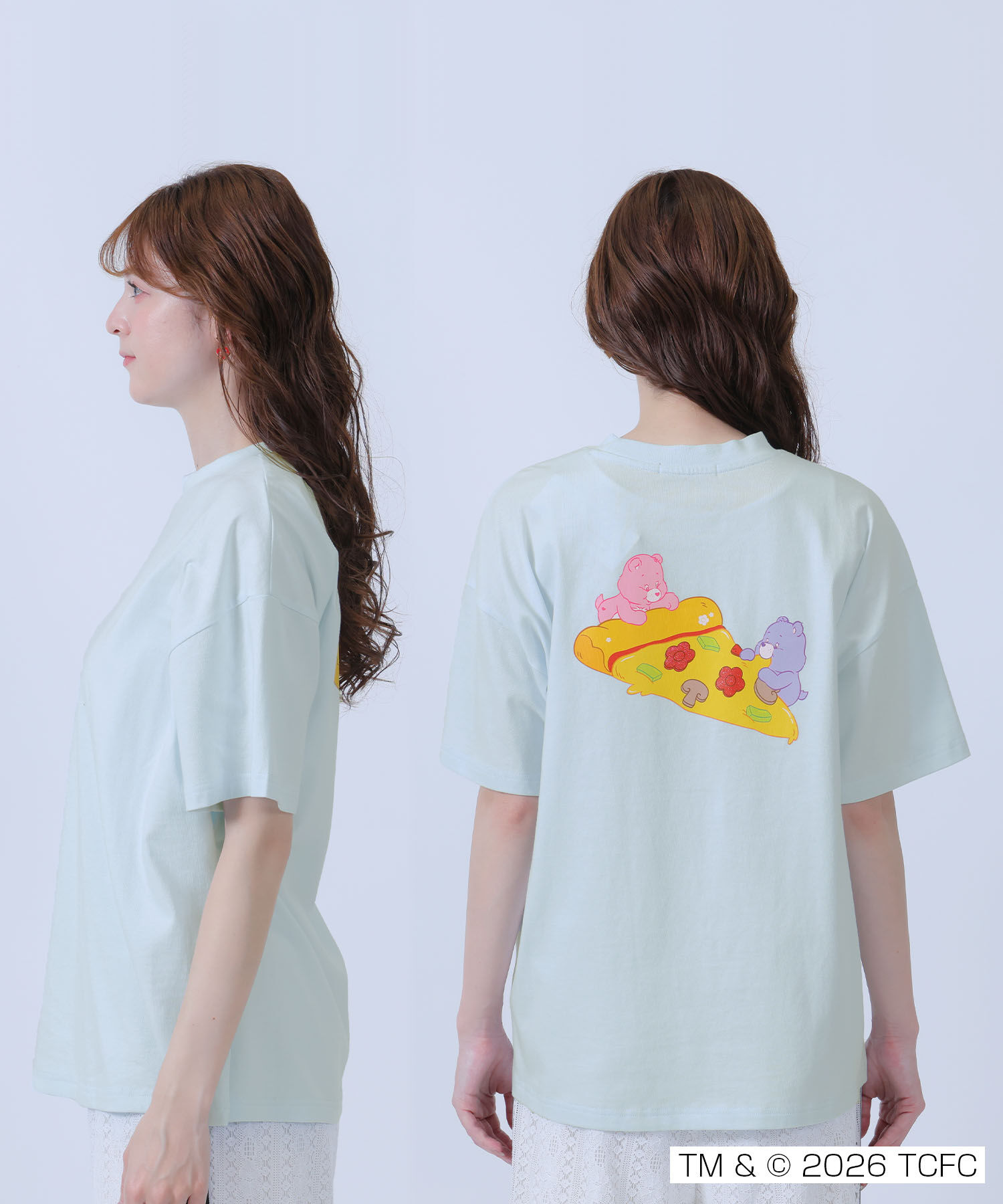 MARY QUANT「Care Bears(TM) ピザビッグ Tシャツ」|Tシャツ・カットソー|