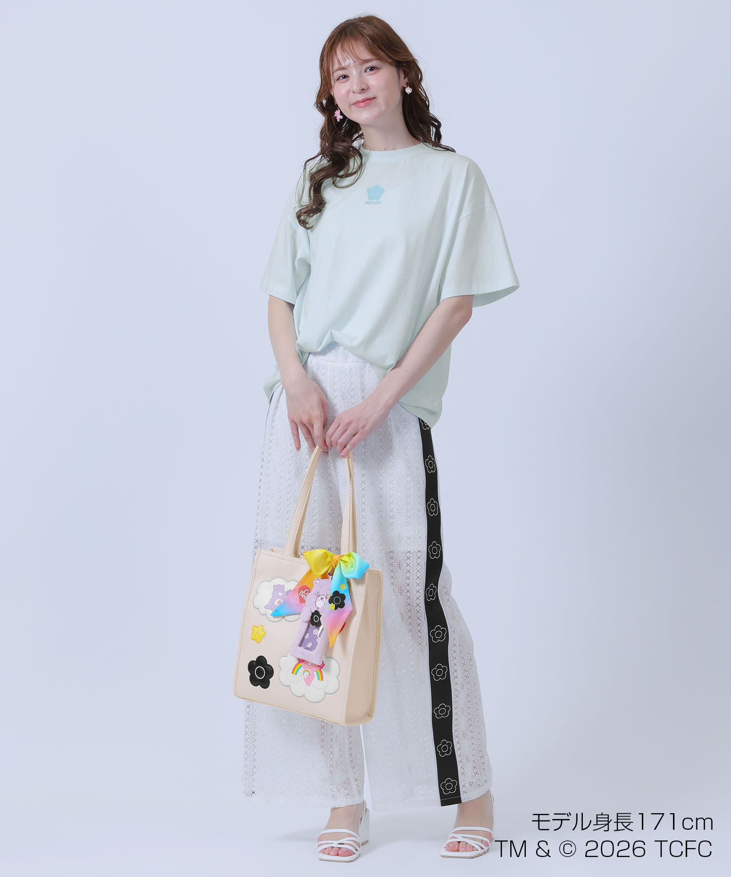 MARY QUANT「Care Bears(TM) ピザビッグ Tシャツ」|Tシャツ・カットソー|
