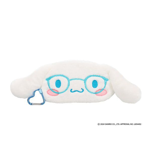  「Zoff｜Sanrio Characters シナモロールモデル ふわふわメガネケース」|サングラス|ホワイト