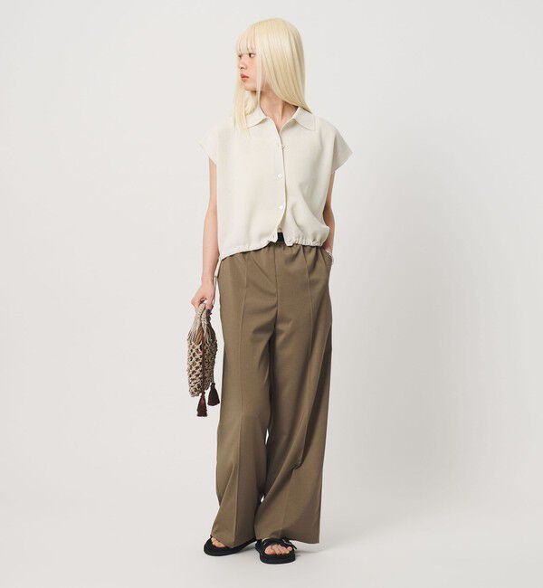BEAUTY&YOUTH UNITED ARROWS「ゴムギャザー ワイドパンツ ウォッシャブル 防シワ」|その他|