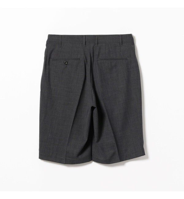 BEAMS「BEAMS PLUS｜2 Pleats Shorts Wool Tropical｜メンズ ショートパンツ ハーフパンツ｜ 通気性 涼感」|その他|