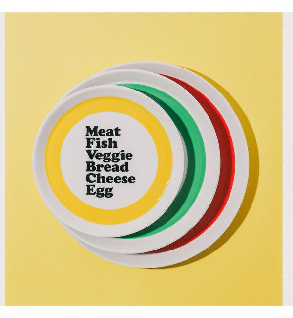 BEAMS「Swimsuit Department / &ldquo;Ring Toss&rdquo; Lunch Plate 19.2cm」|食器・キッチングッズ|