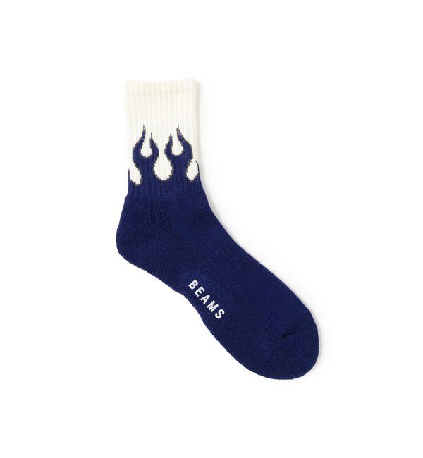 BEAMS「ファイヤーソックス」|ソックス|BLUE