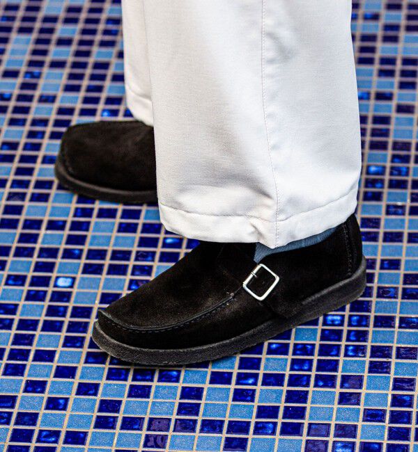 SHIPS any「【SHIPS any別注】Padmore」|スリッポン|ブラック