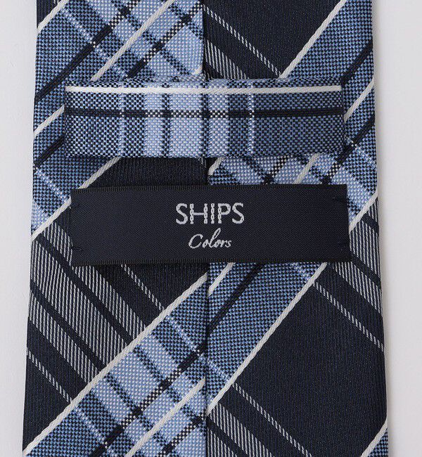 SHIPS Colors 「SHIPS Colors:シルク チェック ネクタイ」|ネクタイ・蝶ネクタイ|