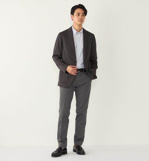 SHIPS Colors 「SHIPS Colors:〈吸水速乾・接触冷感〉SMART TECH(R) ノーアイロン 半袖シャツ」|シャツ・ブラウス|