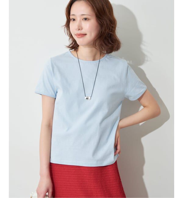 SLOBE IENA「《シリーズあり/12色展開》1dozen コンパクトリンガーTEE」|Tシャツ・カットソー|