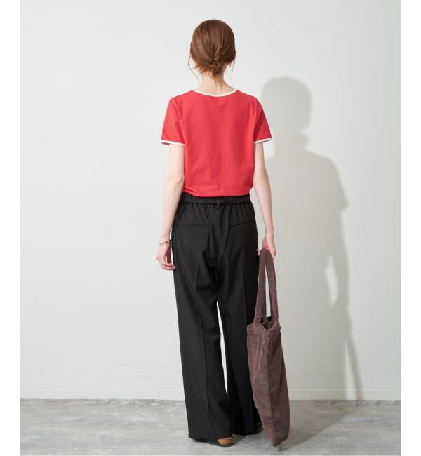 SLOBE IENA「《シリーズあり/12色展開》1dozen コンパクトリンガーTEE」|Tシャツ・カットソー|