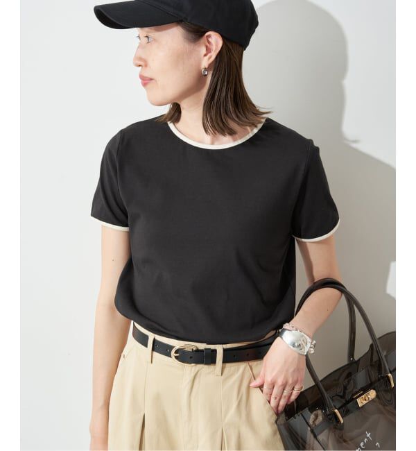 SLOBE IENA「《シリーズあり/12色展開》1dozen コンパクトリンガーTEE」|Tシャツ・カットソー|