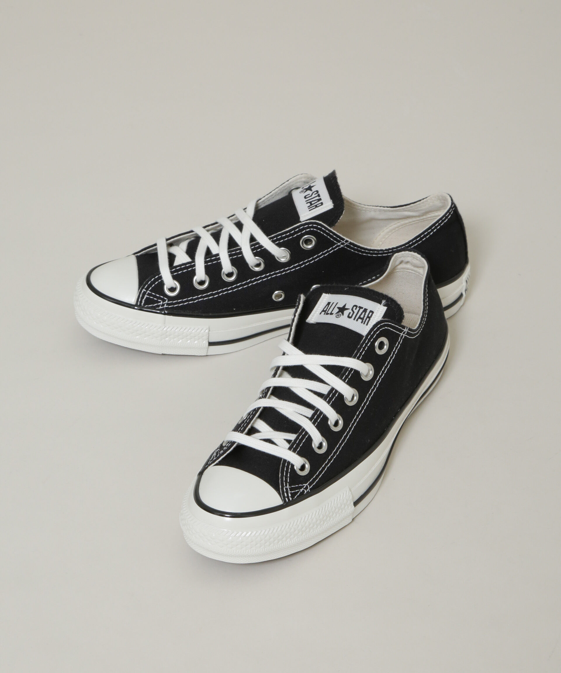 nano･universe「CONVERSE/ALL STAR US OX BLACK」|ビジネス・ドレスシューズ|ブラック