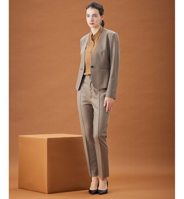 BEIGE,「CORBY / クロップドパンツ」|スラックス|