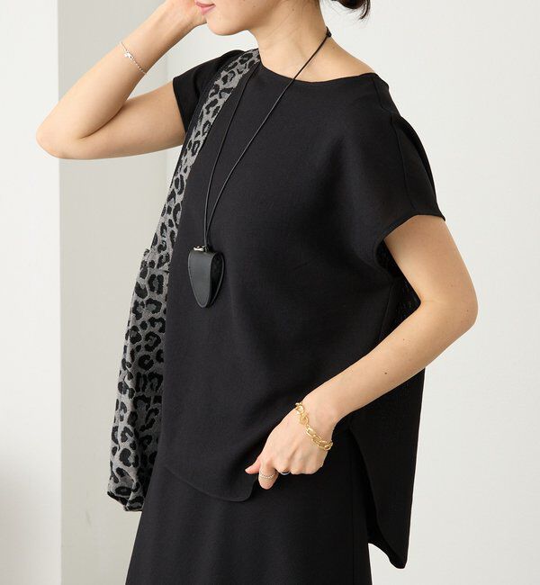  「【セットアップ着用可能/ドライタッチ/シワになりにくい】メッシュフレンチブラウス」|シャツ・ブラウス|