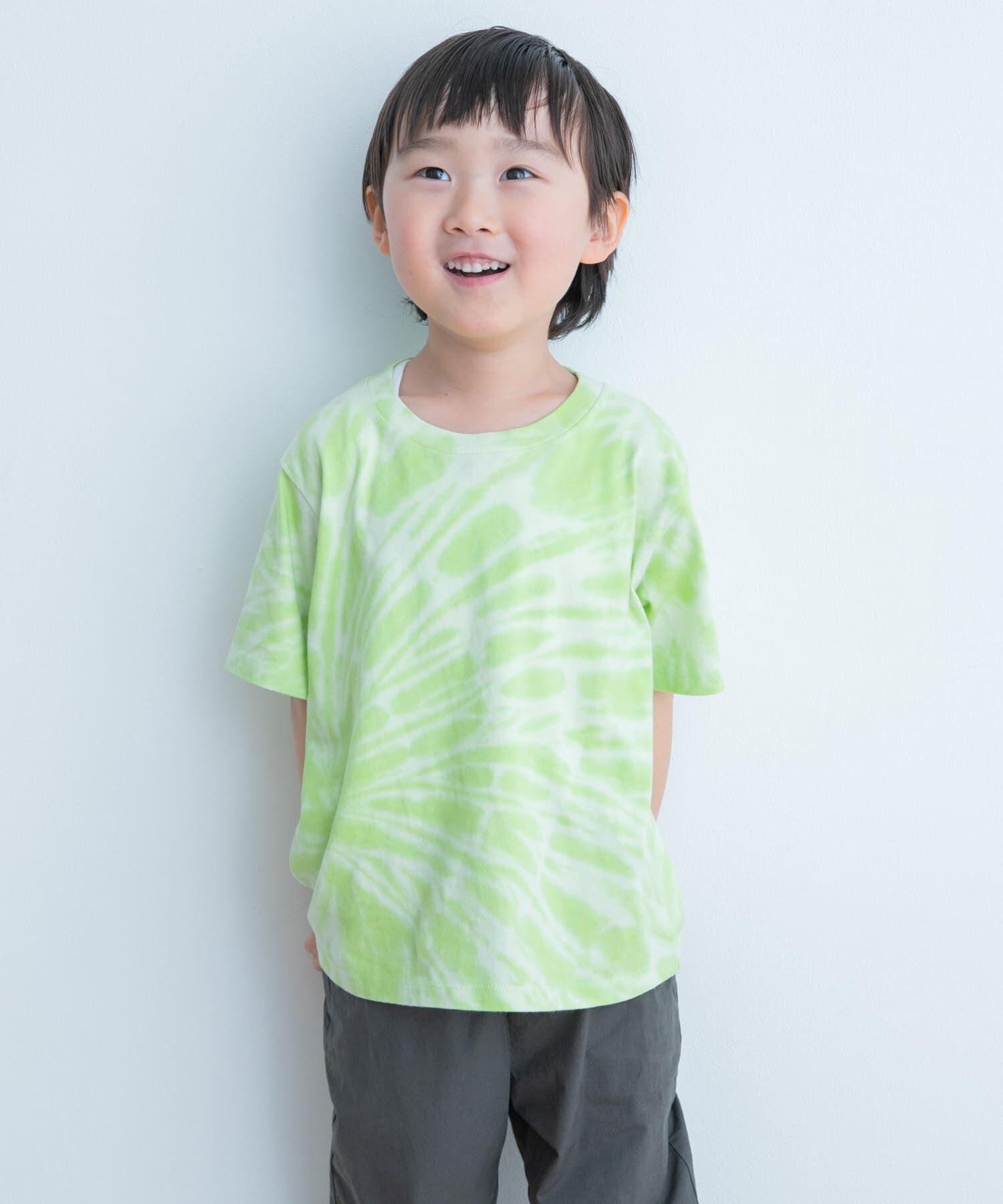URBAN RESEARCH DOORS「タイダイTシャツ(KIDS)」|その他|グリーン系その他