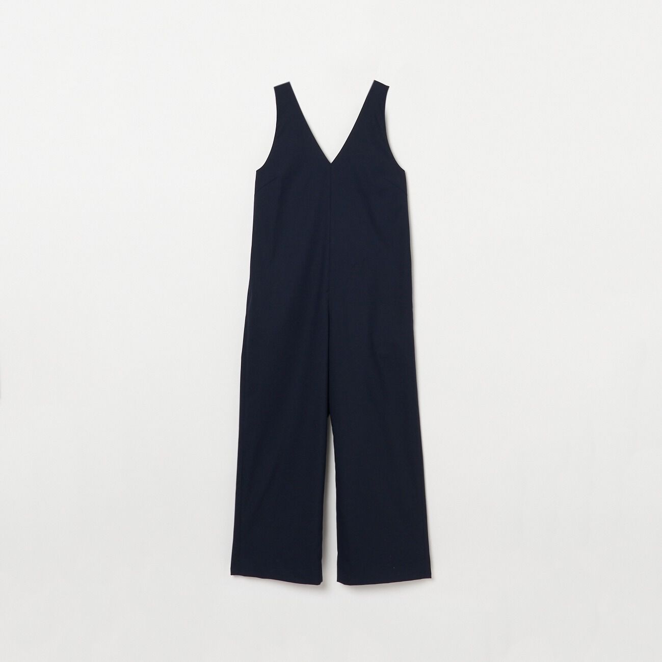 HELIOPOLE「HELIOPOLE JUMP SUITS (V NECK)」|チノ|ネイビー
