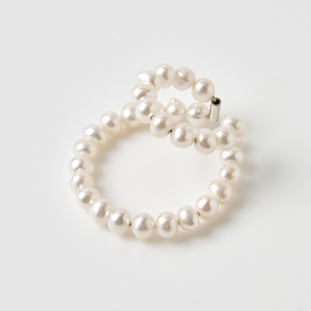  「Saskia Diez FW PEARL EARCUFF DOUBLE」|ピアス|