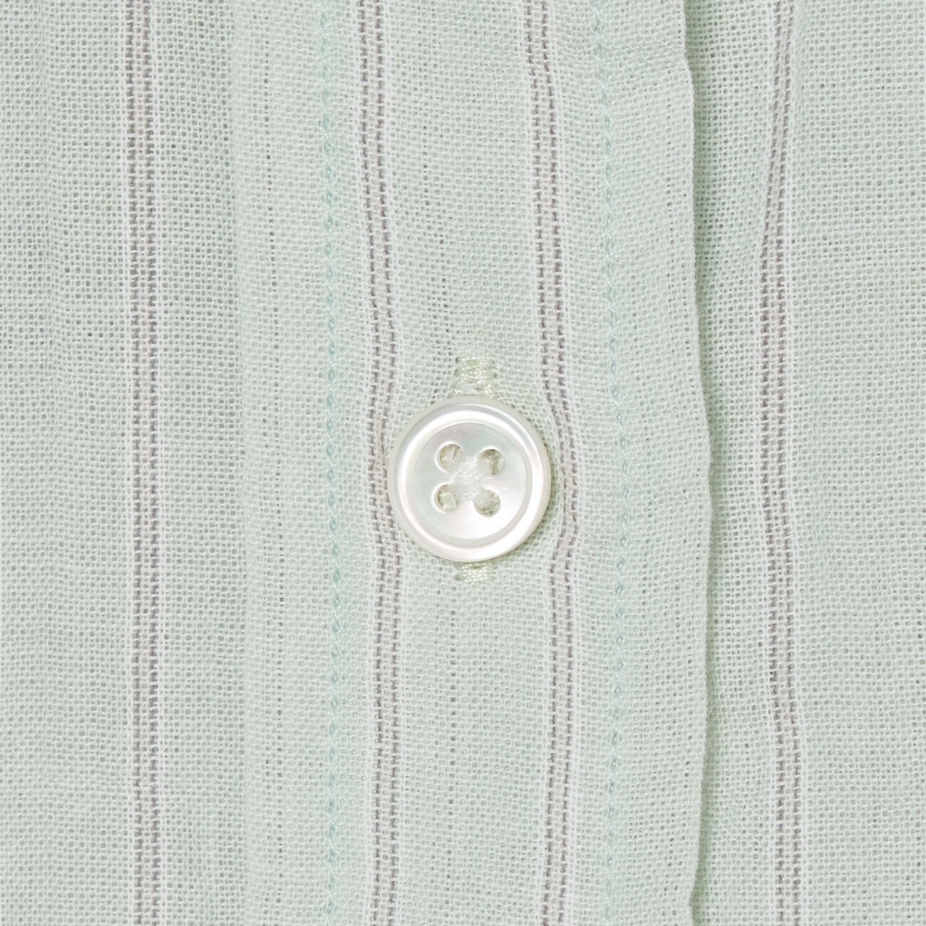 HELIOPOLE「HELIOPOLE STRIPE BAND COLLER SHIRT」|シャツ・ブラウス|