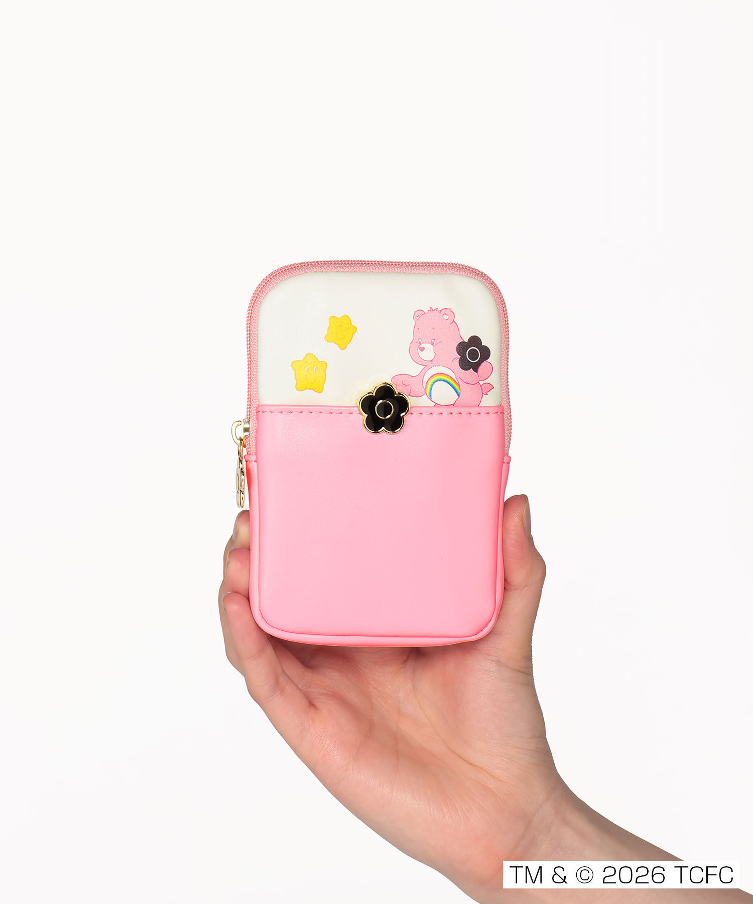 MARY QUANT「Care Bears(TM) リップポーチ」|ポーチ|ピンク／Cheer Bear