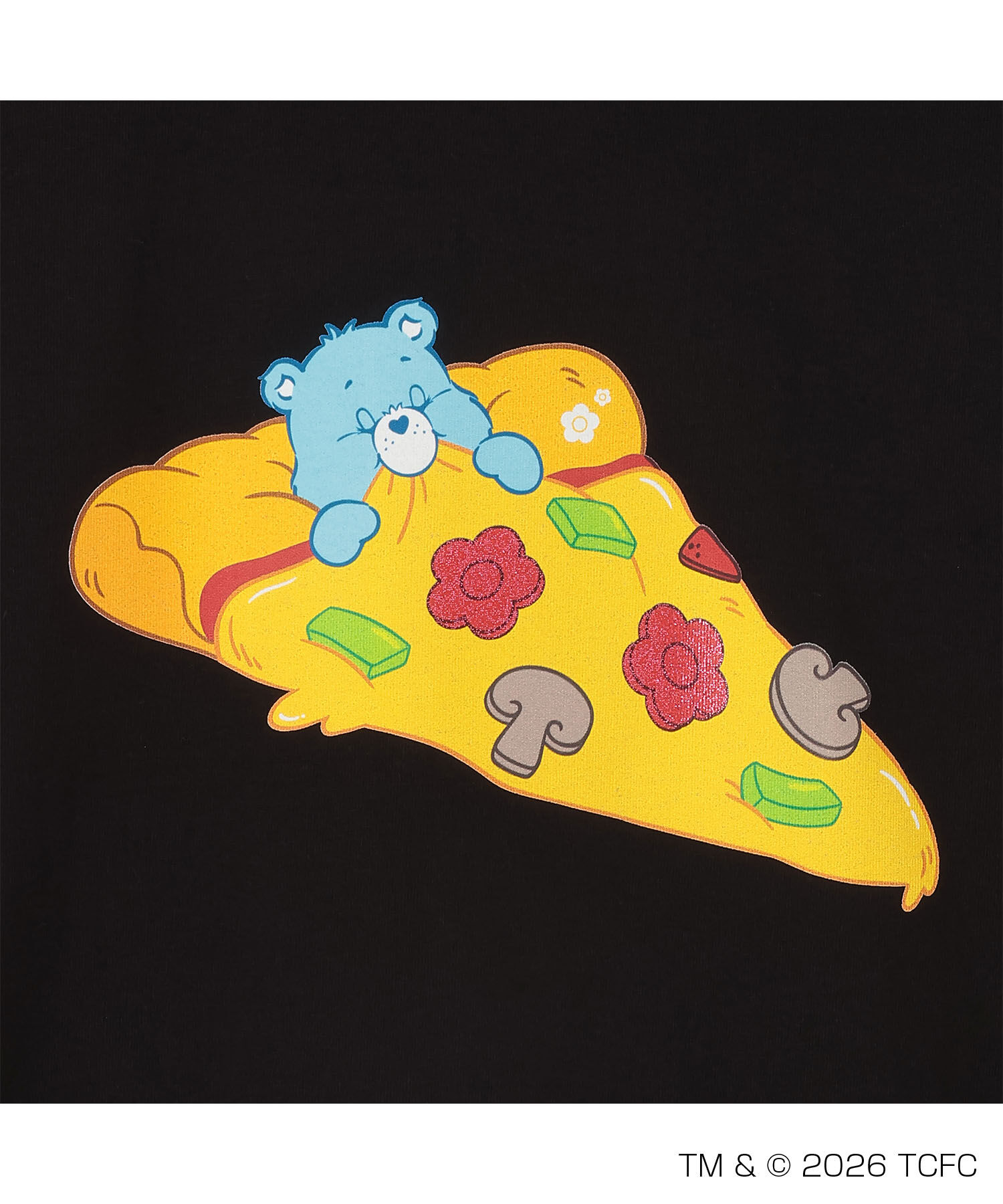 MARY QUANT「Care Bears(TM) ピザビッグ Tシャツ」|Tシャツ・カットソー|