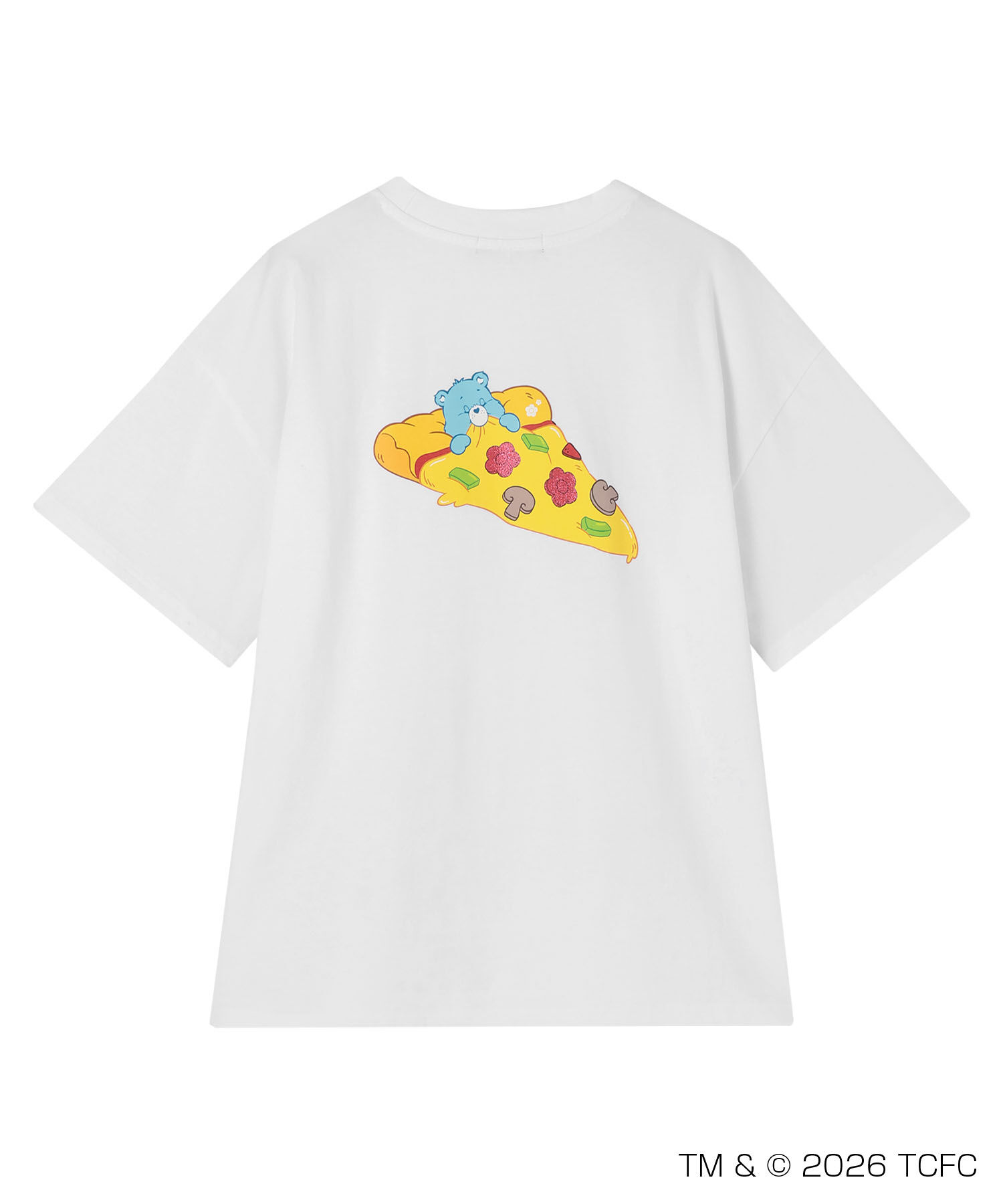 MARY QUANT「Care Bears(TM) ピザビッグ Tシャツ」|Tシャツ・カットソー|
