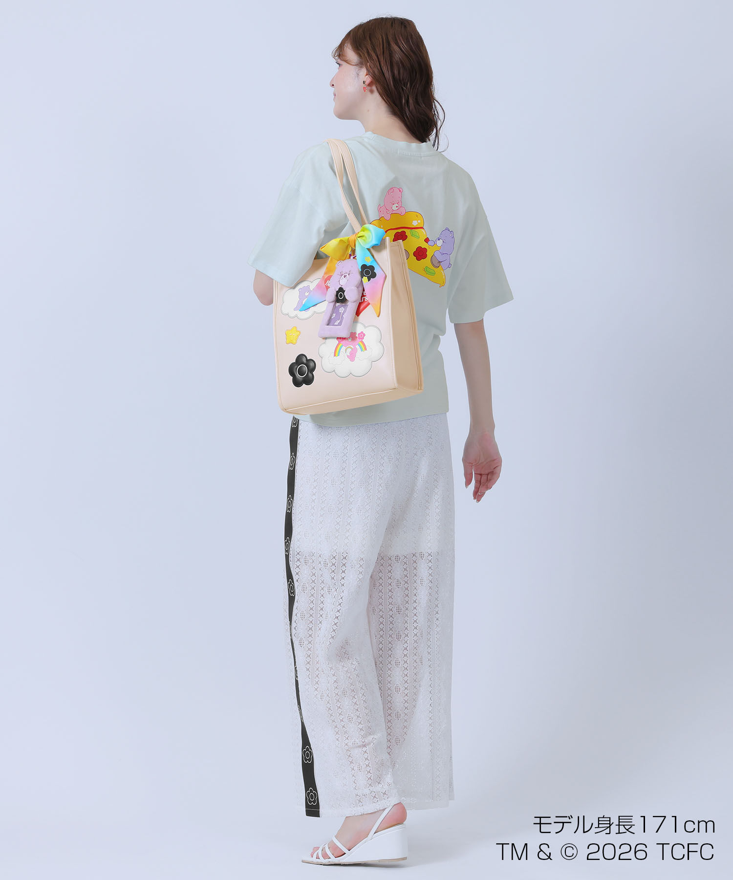 MARY QUANT「Care Bears(TM) ピザビッグ Tシャツ」|Tシャツ・カットソー|