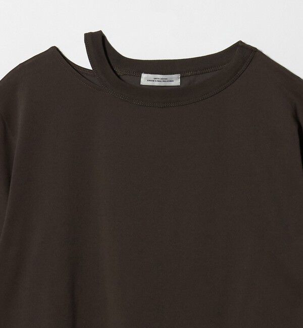 UNITED ARROWS green label relaxing「デコルテスリット Tシャツ 吸水速乾」|Tシャツ・カットソー|