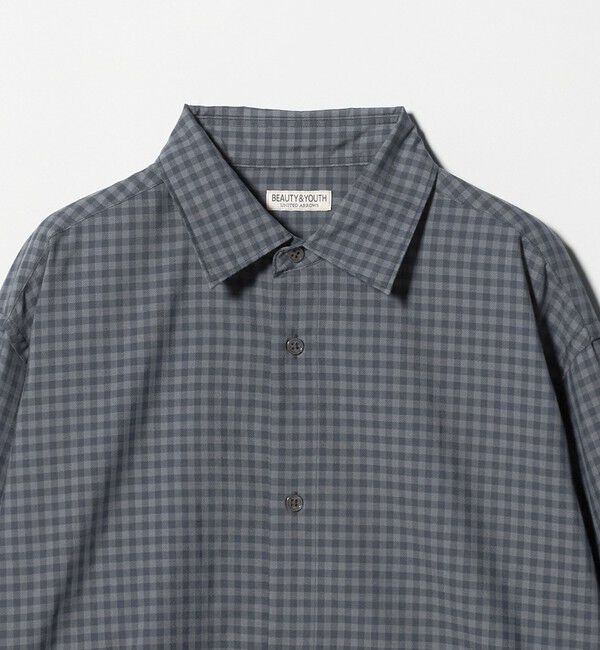 BEAUTY&YOUTH UNITED ARROWS「ギンガム チェック レギュラー シャツ GRANDE TAPERD型」|シャツ・ブラウス|