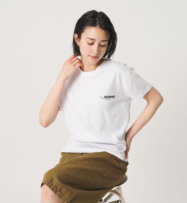 BEAUTY&YOUTH UNITED ARROWS「【別注】＜BONNE＞プリント Tシャツ」|Tシャツ・カットソー|