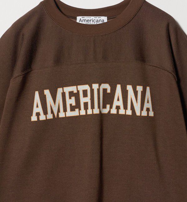 BEAUTY&YOUTH UNITED ARROWS「＜Americana＞フットボール Tシャツ」|Tシャツ・カットソー|