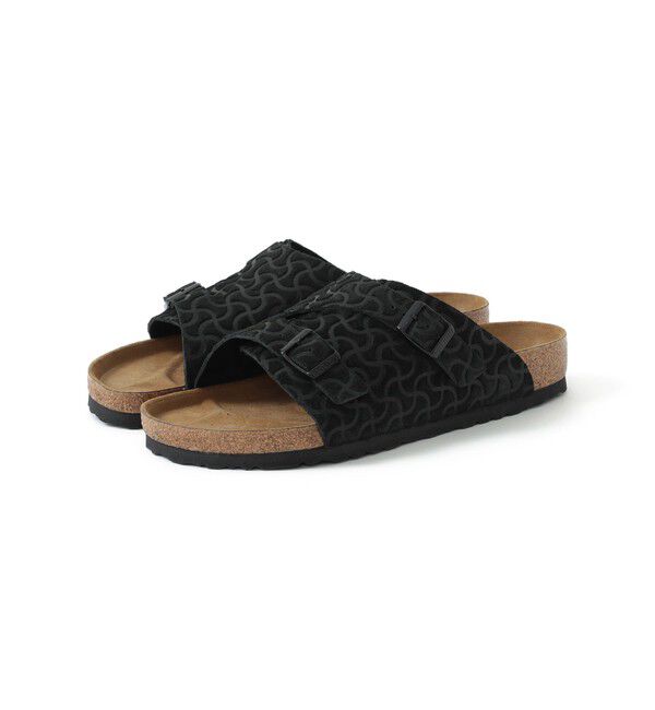 BEAMS「【別注】BIRKENSTOCK / Zurich BONE PATTERN BLACK」|サンダル|